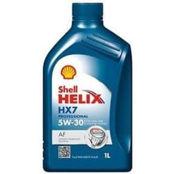 Shell Helix HX7 Prof AF 5W-30 1l Engine oil 550040639 FORD: FIESTA 6, Transit Custom V362 Van, FOCUS 3, LAND ROVER: Range Rover Sport