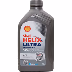 Engine oil; SHELL; Helix AG, Ultra Professional; 5W-30 1; for MAZDA, HONDA, HYUNDAI, OPEL, MITSUBISHI