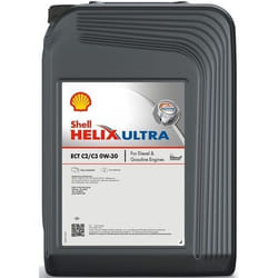 Shell Helix Ultra ECT C2/C3 0W-30 20l Engine oil 550045937 VOLKSWAGEN: Golf 5, Golf 7, Polo V Hatchback, MERCEDES-BENZ: C-Class Saloon, E-Class Saloon