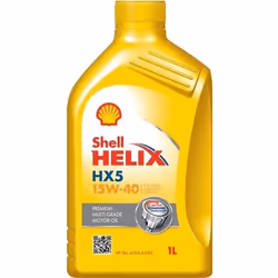 Engine oil; SHELL; Helix HX5; 15W-40 1 Mineral Oil; for VOLKSWAGEN, TOYOTA, MERCEDES-BENZ, AUDI, NISSAN; 0501CA078CC8466845