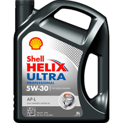 Shell Helix Ultra Prof AP-L 5W-30 5l Engine oil 550046293 PEUGEOT: Boxer Van, 208 I Hatchback, 207 Hatchback, TOYOTA: Yaris III Hatchback