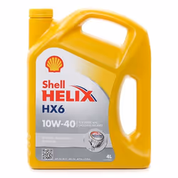 Shell Helix HX6 10W-40 4l Engine oil 550039689/4 VOLKSWAGEN: Golf 5, Transporter 5, Golf 4, MERCEDES-BENZ: Sprinter 3-T Van, C-Class Saloon