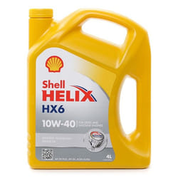Shell Helix HX6 10W-40 4l Engine oil 550039689/4 VOLKSWAGEN: Golf 5, Transporter 5, Golf 4, MERCEDES-BENZ: Sprinter 3-T Van, C-Class Saloon