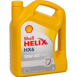 Shell Helix HX6 10W-40 5l Engine oil 550053777 VOLKSWAGEN: Golf 5, Transporter 5, Golf 4, MERCEDES-BENZ: SLK, C-Class Saloon, E-Class Saloon