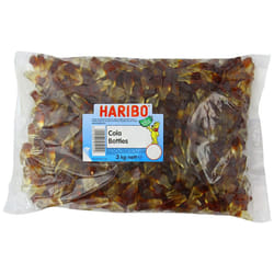 Haribo Cola Bottles Bulk Bag 3 Kg