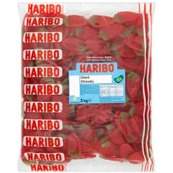 Haribo Giant Strawbs 3kg