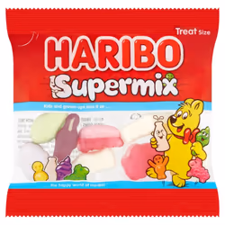 HARIBO Supermix Minis Treat Size 16g (Pack of 12)