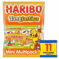 HARIBO Tangfastic Minis Multipack (Bag 176g) - 0401144