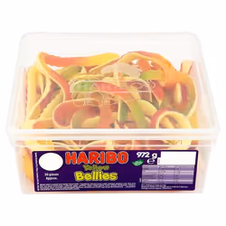 HARIBO Yellow Bellies Sweets (Tub 768g) - 9644