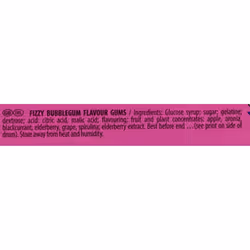 Haribo Bubblegum Bottles Zing (120) Pieces 924g