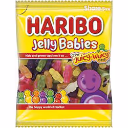 Haribo Jelly Babies Bag