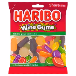HARIBO Wine Gums (Pack 160g) - 0401380
