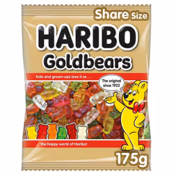 Haribo Gold Bears Sweets Bag, 175 g