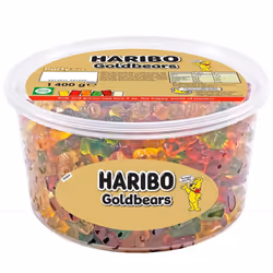 1.4Kg Haribo GoldBears Sweets Gold Bears