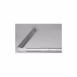 Croydex L Shaped Telescopic Rod Chrome [AD103000]
