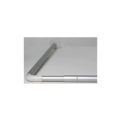 Croydex L Shaped Telescopic Rod Chrome [AD103000]