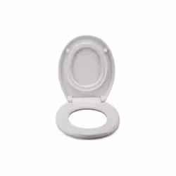 Croydex Safeflush Toilet Seat Anti-Bacterial Soft Close Hinges Quick Release