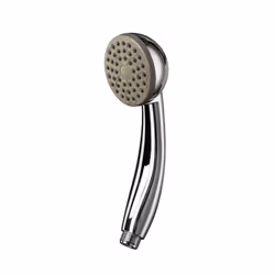 Single Function Shower Handset with Rub Clean Nozzles, Chrome