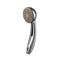 Single Function Shower Handset with Rub Clean Nozzles, Chrome