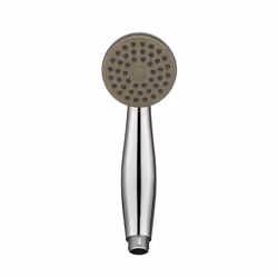 Single Function Shower Handset with Rub Clean Nozzles, Chrome