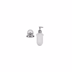 Hampstead Wall Mounted Soap Dispenser with Zinc Alloy Construction, Chrome