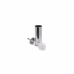 AJ400241 Freestanding Stainless Steel Polished Finish Toilet Brush and Holder