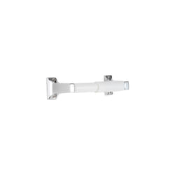 Croydex Sutton Wall Mounted Spindle Toilet Roll Holder with Zinc Alloy Construction, Chrome
