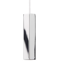 Cube Chrome Light Pull