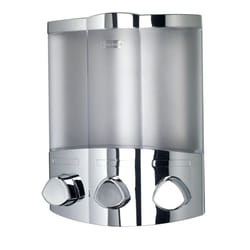 Croydex Euro Dispenser Trio Chrome  [PA661041]