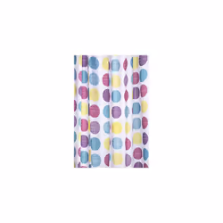 Shower Curtain, Polyester, Textured Dot, 1800 x 1800mm