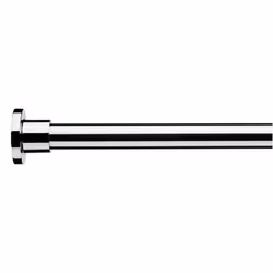 Croydex Superline Fixed Stainless steel Rectangular Shower rod kit (L)2520mm