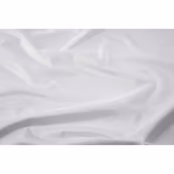 Croydex Hookless Textile White Shower Curtain, No Curtain Rings Required