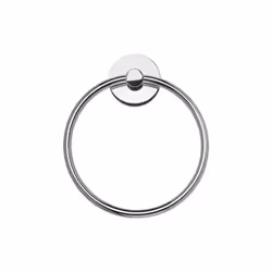 Croydex Towel Ring Flexi-Fix Britannia Durable Chrome Plated Towel Ring