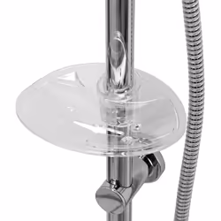Croydex AM169341 Essentials Three Function Shower Set includes Handset/ Hose/ Riser Rail, Chrome , 69.4 x 16.2 x 5.8 cm - Additional view 4