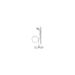 Bath Shower Mixer Set White & Chrome, 430mm, (AB220022)