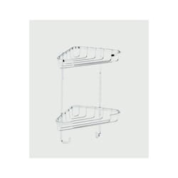 Croydex 2 Tier Corner Basket Small [QM260841]