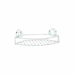 Croydex Small Storage Basket Chrome Plated Mild Steel Rust Free Stick 'N' Lock