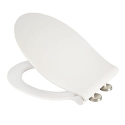Croydex Toilet Seat Sensori White Self Soft Closing No Movement Adjustable Hinge