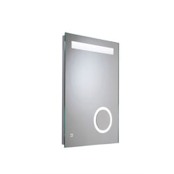 Croydex Carrock LED Bathroom Mirror Demister Mains Power Touch 640x450mm Modern