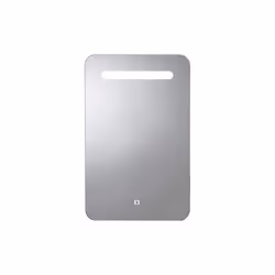 Croydex Henmore LED Illuminated Mirror Hang 'N' Lock Silver 30 x 400 x 605 mm