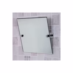 Croydex Chester Flexi Fix Bathroom Tilt Mirror Contemporary Square Wall Mounted