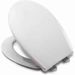 Croydex Hudson Anti-Bacterial Toilet Seat Soft Close Hinges And Quick Release