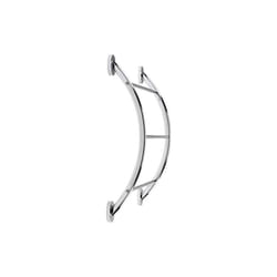 Croydex Curved Towel Rack Britannia Flexi-Fix Chrome Plated 13.5 x 51 x 57.2 cm