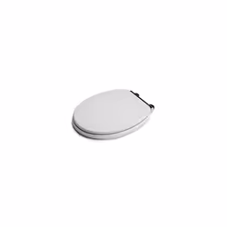 Croydex Portland Toilet Seat Tongue & Groove Design, Toilet Seat Soft Close, Quick Release for Easy Cleaning, Flexi-Fix Always Fits, White