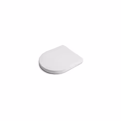 Croydex Flexi-Fix Eyre D-Shape Always Fits Never Slips Slow Close Anti Bacterial Toilet Seat, White, 42 x 35.5 x 5 cm - Additional view 7