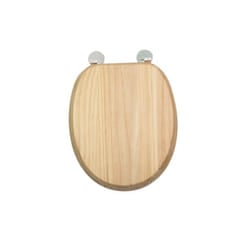 Croydex Flexi-Fix Toilet Seat Davos Blonded Pine [WL602272H]
