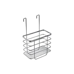 Croydex Chrome Shower Screen Caddy Bathroom Storage Basket Rust Free 37x25x13cm