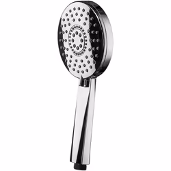 Croydex Belmore Aqua Air Water Saving 5 Function Shower Handset, Chrome