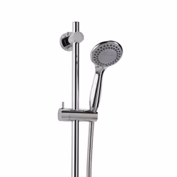 Flexi-Fix 3 Function Shower Set with 800mm Riser Rail, Chrome