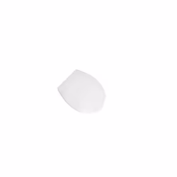 WL401722H Anti-Bacterial Toilet Seat with Soft Close and Quick Release, White, One Size